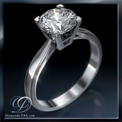 Picture of Cathedral engagement ring