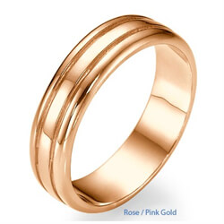 Picture of 5.80 mm wedding band for Men & Women