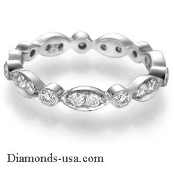 Picture of 0.50 carats designers eternity, wedding or anniversary band