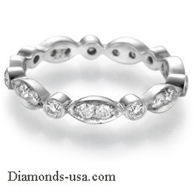 0.50 carats designers eternity, wedding or anniversary band