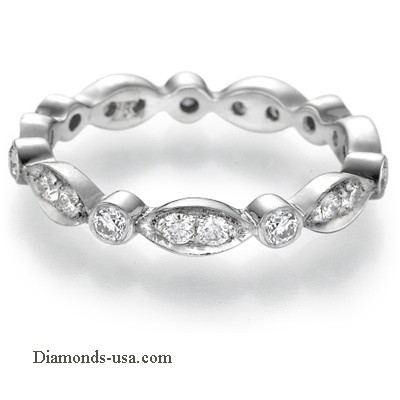 0.50 carats designers eternity, wedding or anniversary band