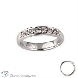 Picture of Wedding ring, 0.26 carat diamonds