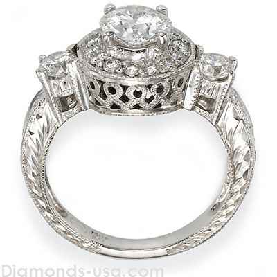 Designers Vintage engagement ring