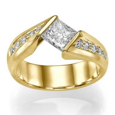 Contemporary Tension set, 1/4 cts sides