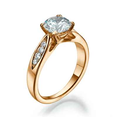 Designers side diamonds engagement ring settings