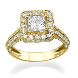 Picture of Designers Princess diamond engagement ring
