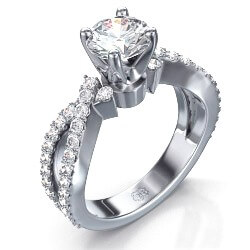 Picture of Diamond engagement ring 0.6 carat