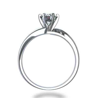 Diverting engagement ring for all shapes