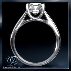 Picture of Cathedral solitaire engagement ring