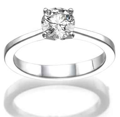 The Beauty, Solitaire engagement ring
