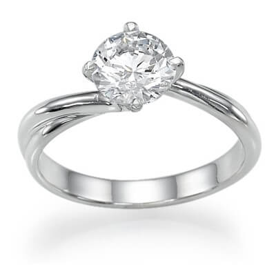 The Vortex Solitaire engagement ring