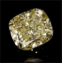 1.19 Carats, Cushion Diamond with Very Good Cut, Fancy Yellow Color, SI2 Clarity and Certified By EGS/EGL