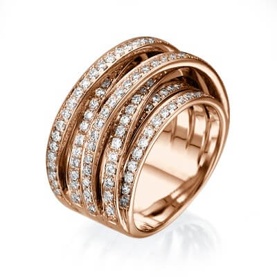 1.50 carat anniversary or cocktail diamond ring