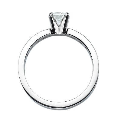 0.65 carat side diamonds engagement ring 