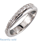 Picture of The Flowing -Wedding or anniversary ring with side diamonds