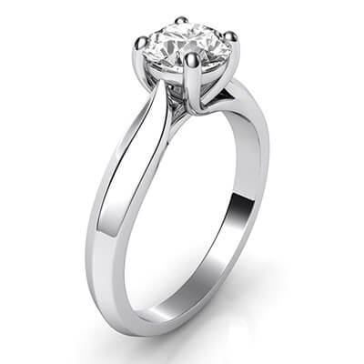 The new Criss Cross Solitaire engagement ring