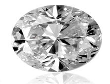 Oval diamond