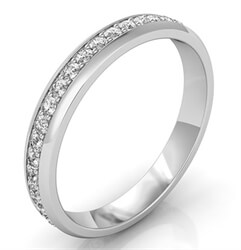 Picture of Eternity diamond band, 3mm 0.45 carat