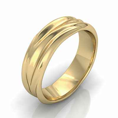 6 mm man comfort wedding band, California dreaming