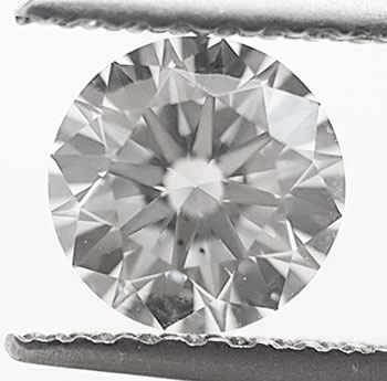 0.70 Round Natural diamond,H VS1 Ideal cut, Stock 1588980