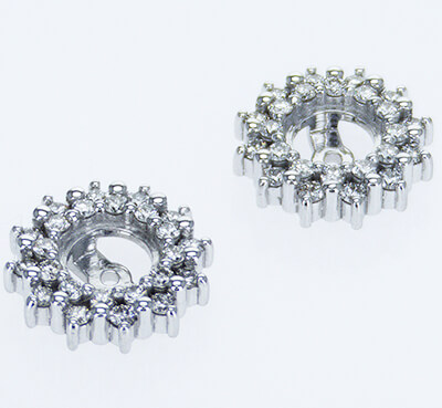Diamond earring Jacket 0.70 carats