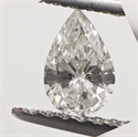 0.24 Carats, Pear Diamond with Very Good Cut, H Color, VVS2 Clarity and Certified by CGL