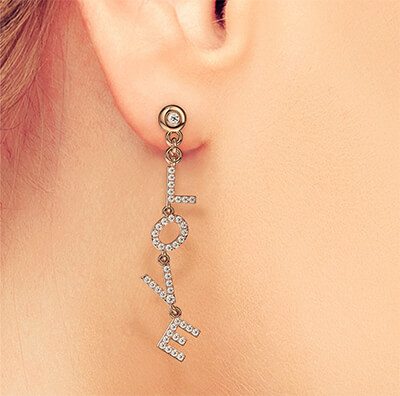 EK | Loop Earring Silver (One Side)