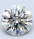 0.40 Carats, Round Diamond with Ideal Cut, G Color, VVS2 Clarity and Certified By CGL