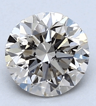 Picture of 0.43 Carats, Round Diamond with Very Good Cut, G Color, VS1 Clarity and Certified By EGL