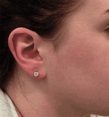 Pair of natural diamond earrings 0.8 carat G SI1 -14k White,Yellow or Rose Gold