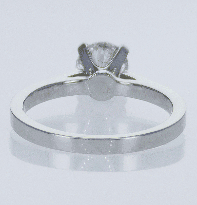 Ready to ship, 1.07 carat Round  E SI2 ,eye clean,Solitaire engagement ring