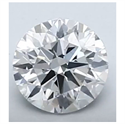 0.53 carat natural diamond H VVS2, Ideal Cut certified by CGL