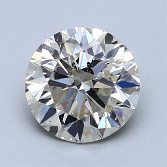Picture of 1.50 carat Round natural diamond G SI1, Ideal-Cut, certified by IGL