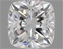 1.00 Carats, Cushion Diamond with  Cut, E Color, VS2 Clarity and Certified by GIA