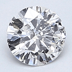 0,25 quilates, diamante redondo D color SI2 claridad certificado por EGL / EGS, 1505135