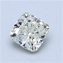 1.04 Carats, Cushion Diamond with  Cut, F Color, VS1 Clarity and Certified by EGL