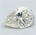 0.27 Carats, Pear Diamond with Very Good Cut, I Color, VVS2 Clarity and Certified By CGL