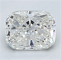 0.4 Carats, Cushion Diamond with Very Good Cut, F Color, VVS1 Clarity and Certified By EGL