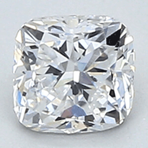 0.48 Carats, Cushion Diamond with Very Good Cut, D VS1 Clarity and Certified By EGL, Stock 651822