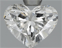 1.00 Carats, Heart Diamond with  Cut, E Color, VS2 Clarity and Certified by EGL