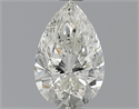 1.06 Carats, Pear Diamond with  Cut, G Color, SI1 Clarity and Certified by EGL