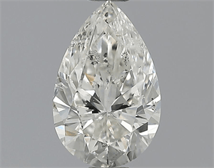 Picture of 1.06 Carats, Pear Diamond with  Cut, G Color, SI1 Clarity and Certified by EGL