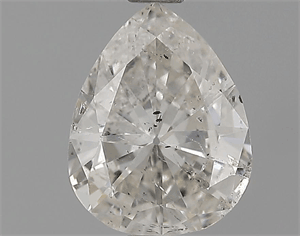 1.06 Carats, Pear Diamond with  Cut, F Color, SI2 Clarity and Certified by EGL, Stock 1900489