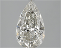 3.29 Carats, Pear Diamond with  Cut, G Color, SI2 Clarity and Certified by EGL