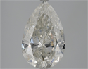 4.18 Carats, Pear Diamond with  Cut, G Color, SI2 Clarity and Certified by EGL