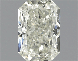 0.57 Carats, Radiant Diamond with  Cut, H Color, VS2 Clarity and Certified by EGL, Stock 1800789