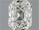 0.73 Carats, Radiant Diamond with  Cut, F Color, VS2 Clarity and Certified by EGL