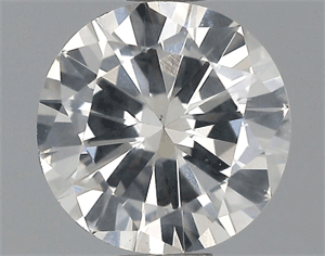 Querer Oral delicadeza Diamantes sueltos, corte Redondo, 0.65 quilates H color SI1 claridad, corte  Good-1798303