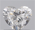 0.79 Carats, Heart E Color, SI2 Clarity and Certified by GIA