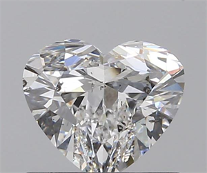 Picture of 0.70 Carats, Heart E Color, SI2 Clarity and Certified by GIA